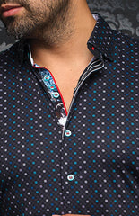 Au Noir Chemise Knit Homme