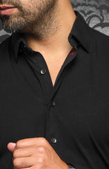 Au Noir Chemise Knit Homme