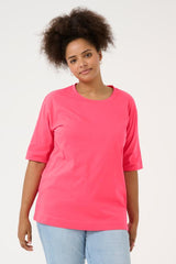 KAFFE CURVE T-SHIRT FEMME