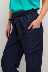 Cream Pantalon Femme