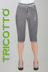 TRICOTTO Pantalon Capri Femme