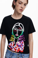 DESIGUAL T-SHIRT FEMME