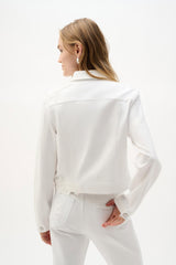 JOSEPH RIBKOFF VESTE EN DENIM FEMME