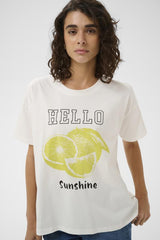 KAFFE T-SHIRT FEMME