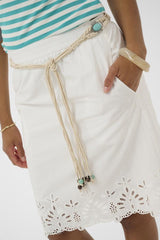 CREAM JUPE FEMME