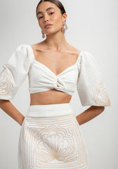 LEZ A LEZ CROP TOP FEMME