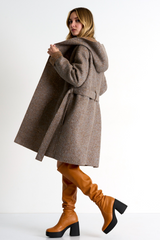 SHAN MANTEAU LEGER FEMME