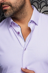 AU NOIR CHEMISE MANCHE COURTE HOMME