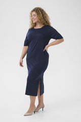 KAFFE CURVE ROBE FEMME