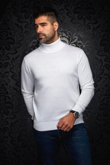 AU NOIR COL ROULÉ HOMME