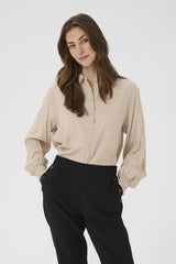 CREAM BLOUSE FEMME