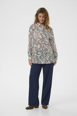 CREAM BLOUSE FEMME