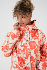 CREAM MANTEAU IMPERMEABLE FEMME
