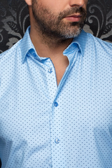 AU NOIR CHEMISE KNIT HOMME