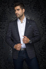 Au Noir Veston Homme