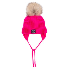 NANO TUQUE EN TRICOT FILLES GRANDEUR 2/4 ET 5/6 ANS