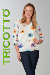 TRICOTTO Chandail Manche Longue Femme