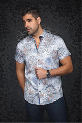 AU NOIR CHEMISE MANCHE COURTE