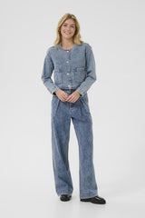 KAFFE VESTE EN JEAN FEMME