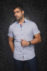 AU NOIR CHEMISE MANCHE COURTE HOMME
