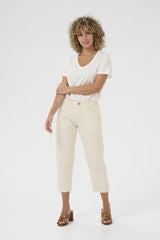CREAM JEANS FEMME