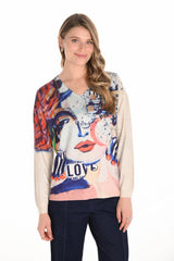 FRANK LYMAN CHANDAIL MANCHE LONGUE FEMME