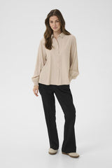 CREAM BLOUSE FEMME