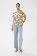 KAFFE T-SHIRT FEMME