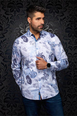 AU NOIR CHEMISE KNIT HOMME