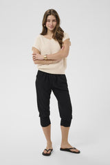 CREAM T-SHIRT FEMME