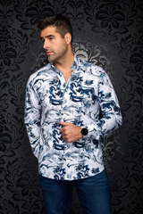 AU NOIR CHEMISE KNIT HOMME