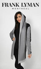 FRANK LYMAN MANTEAU LONG LEGER FEMME