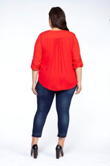 Dex Plus Bouse Taille Plus Femme