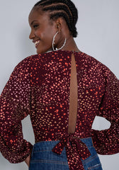 LEZ A LEZ CROP TOP FEMME