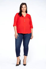 Dex Plus Bouse Taille Plus Femme
