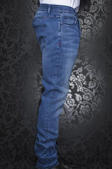 Au Noir Jeans Coupe Johnny Homme