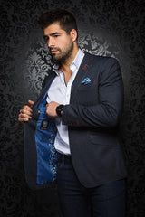 Au Noir Veston Homme
