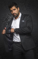 Au Noir Veston Homme
