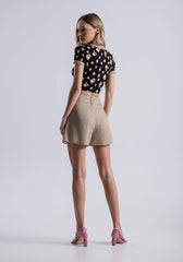 LEZ A LEZ CROP TOP FEMME