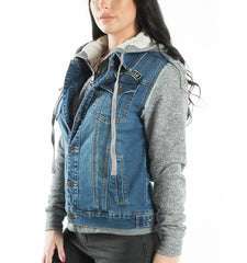 Headrush Veste en Jeans Femme