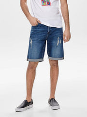 Only&Sons Short en Jeans Homme