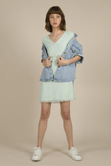 MOLLY BRECKEN CHEMISE EN JEANS FEMME