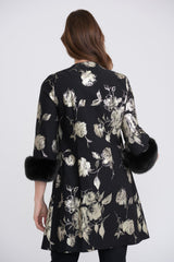 JOSEPH RIBKOFF MANTEAU LEGER FEMME