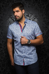 Au Noir Chemise Manche Courte Homme