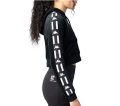 KAPPA HOODIE CROP FEMME