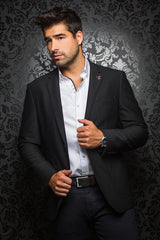 Au Noir Veston Homme