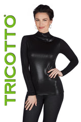 Tricotto Chandail Col Roulé Femme