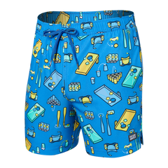 Saxx Maillot de Bain Homme OH BUOY 2N1 VOLLEY 5"