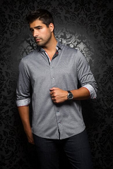 Au Noir Chemise Knit Homme