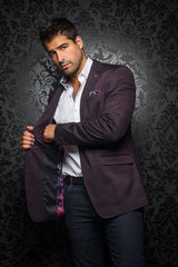 Au Noir Veston Homme